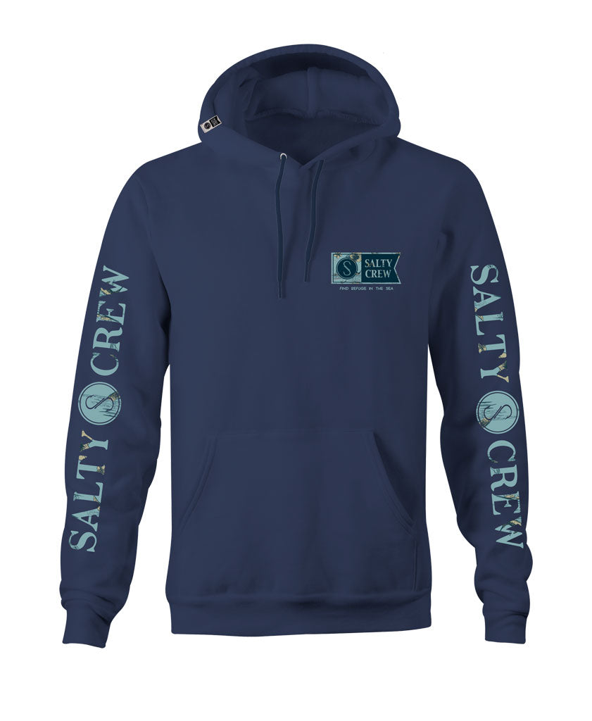 Mariner Hood Fleece Fleece - Salty Crew Australia