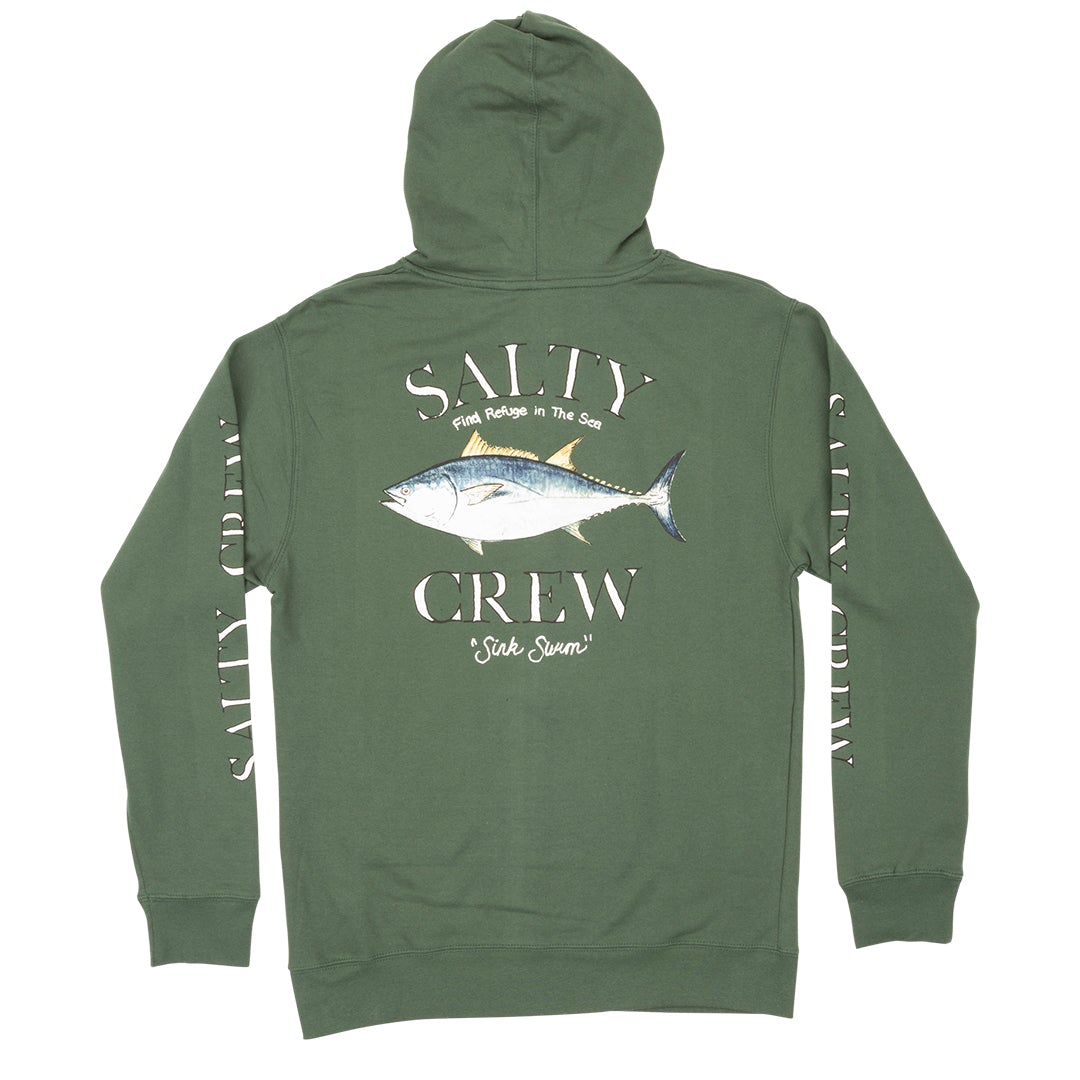 Big Blue Hood Fleece - Alpine Green - Salty Crew Australia