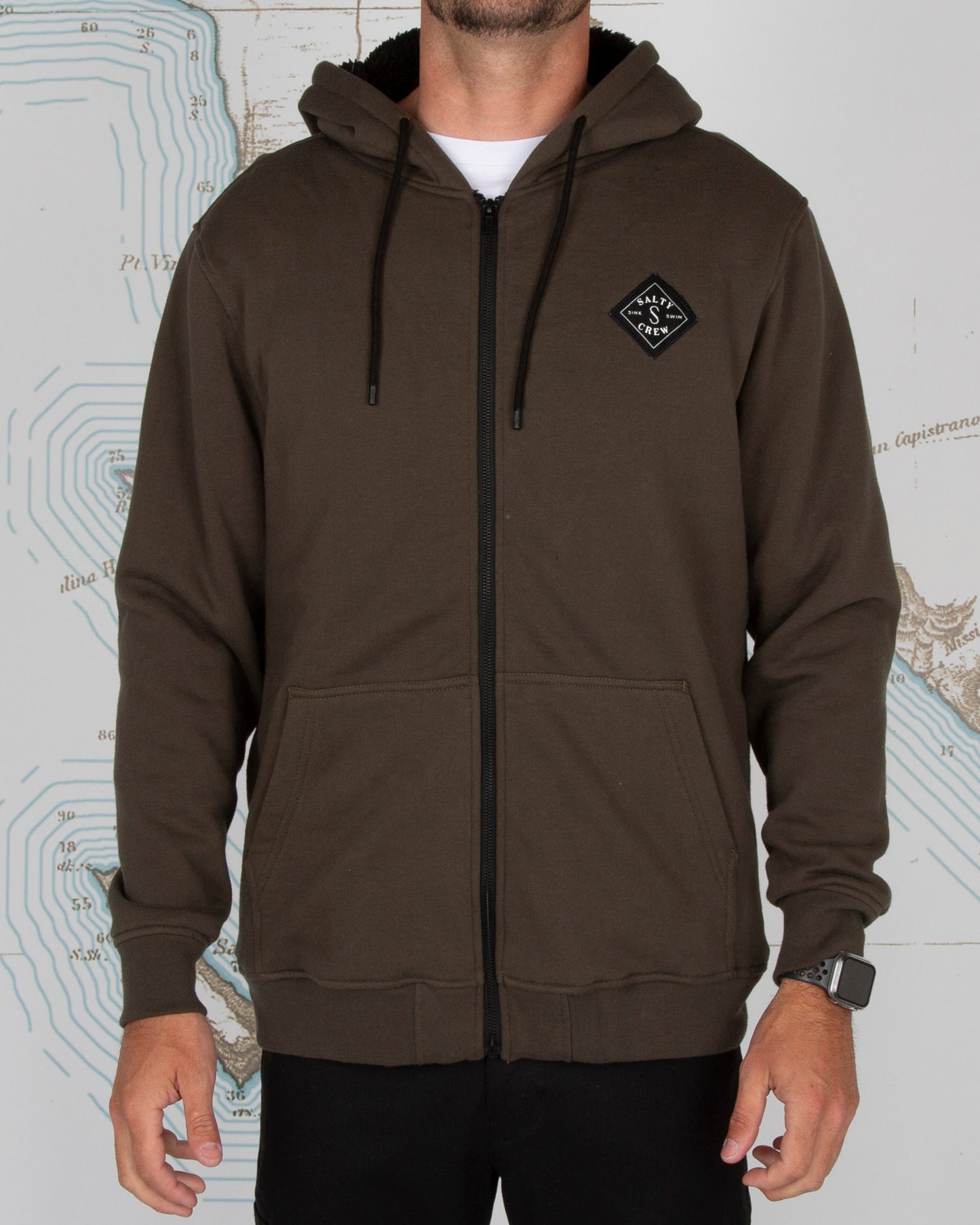 SHELTER SHERPA FLEECE - TAR
