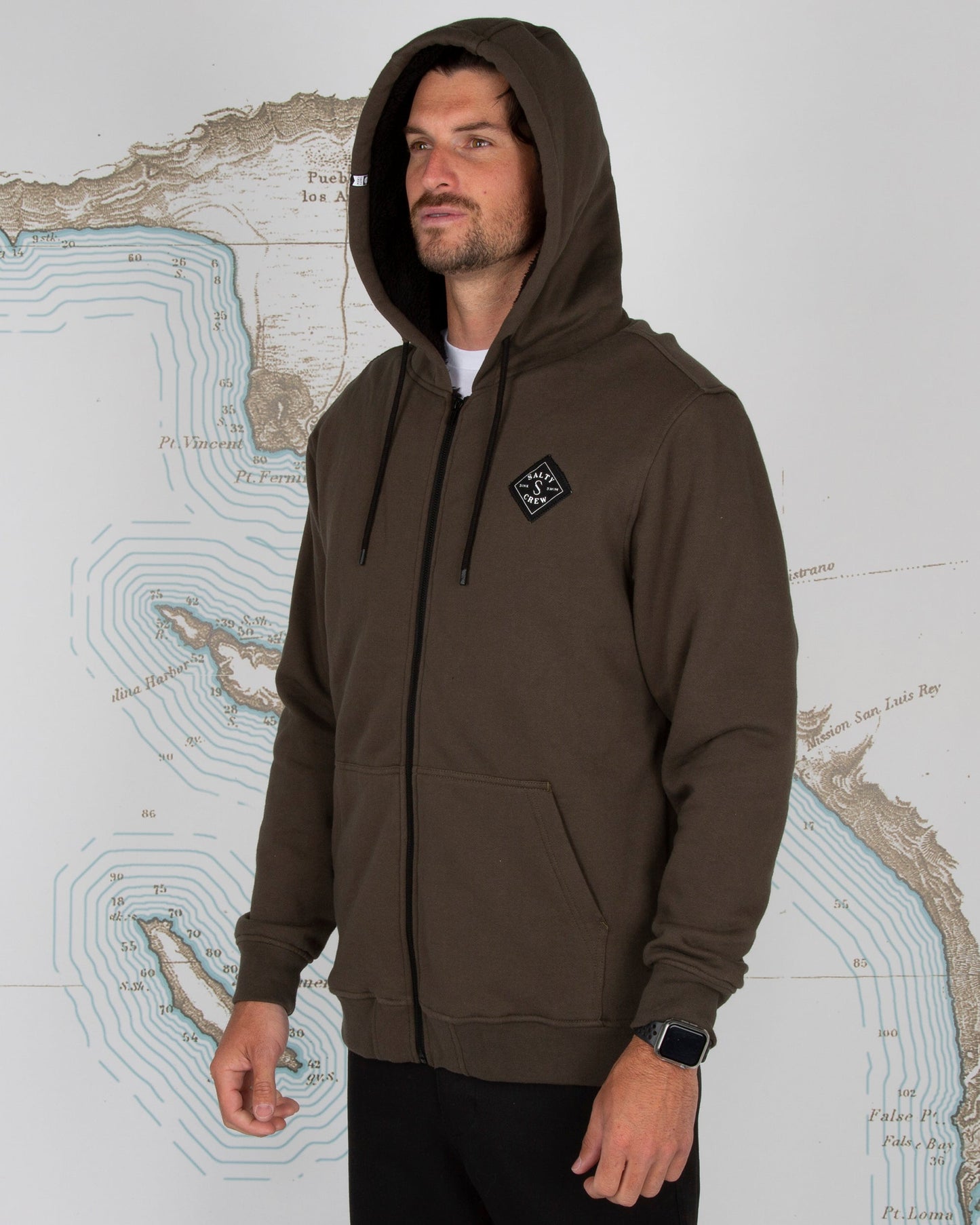 SHELTER SHERPA FLEECE - TAR