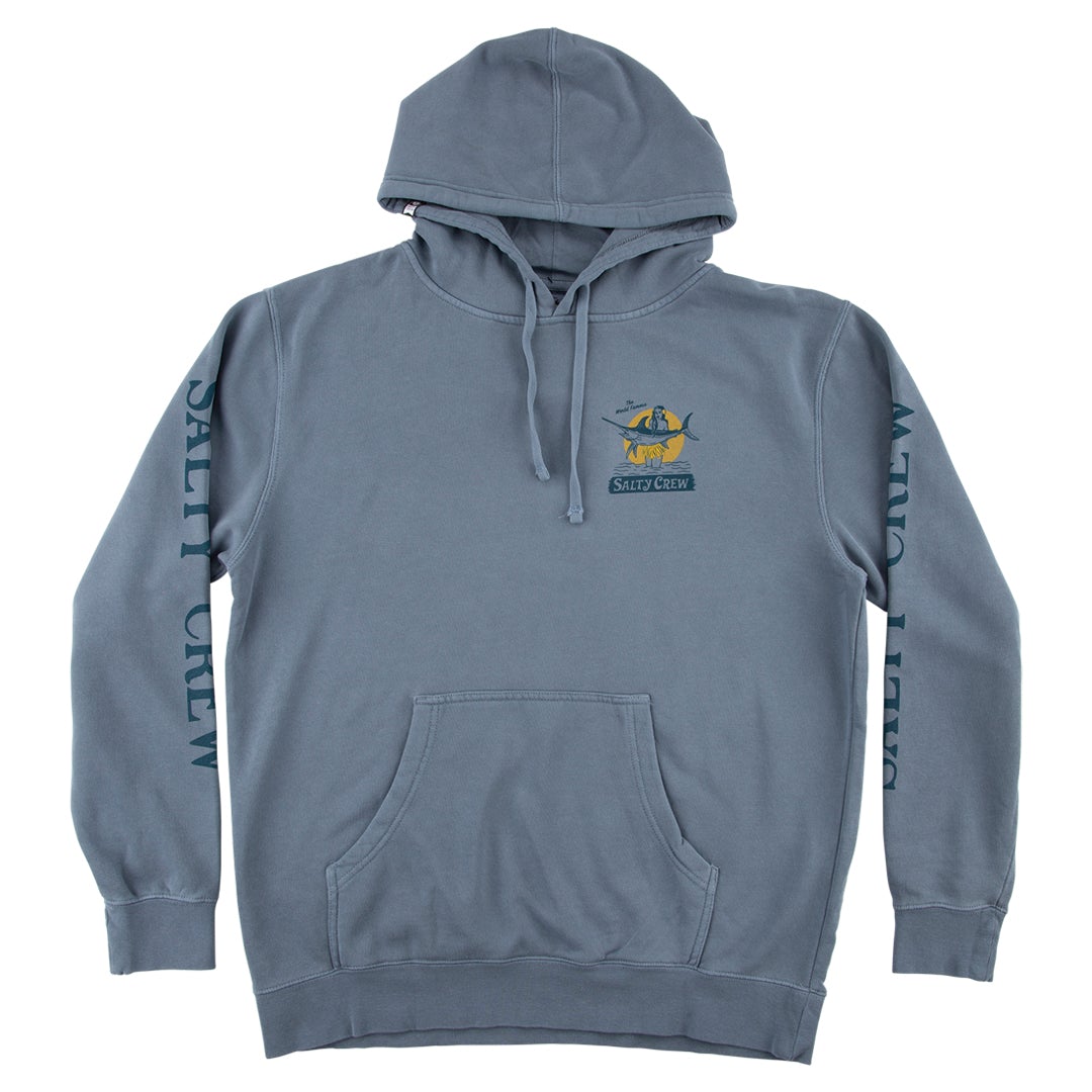 Beach Comber Overdye Fleece - Blue - Salty Crew Australia