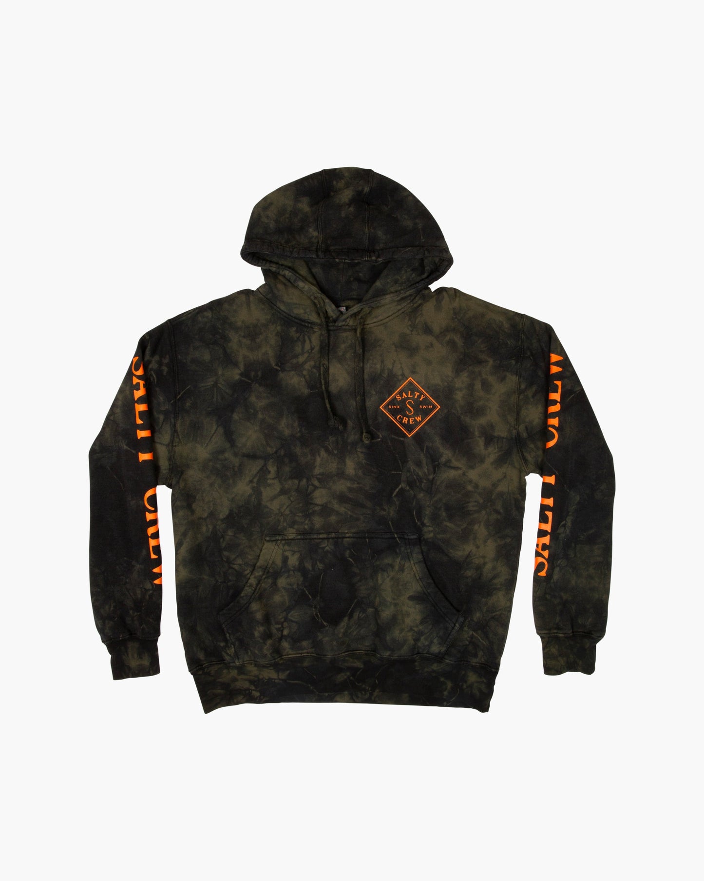 Tippet Tie Dye Fleece - Black