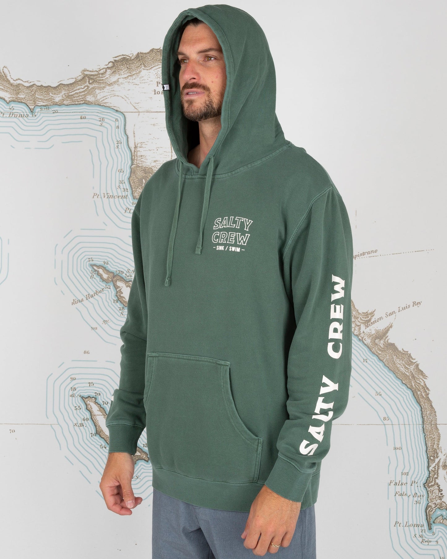 REFUGE OVERDYE FLEECE - Alpine