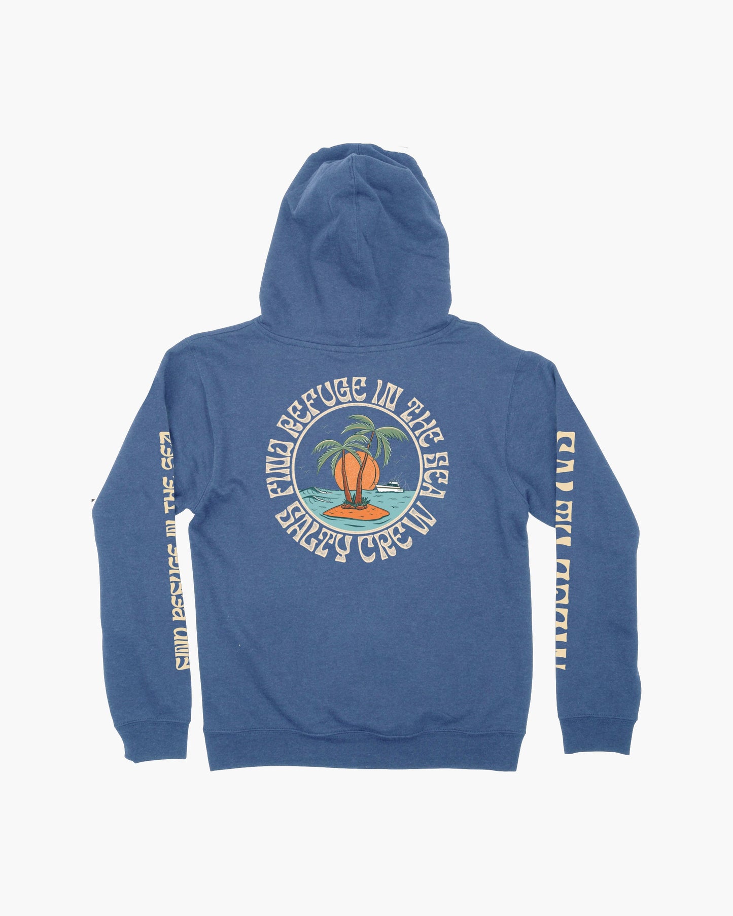 DOS PALMS BOYS FLEECE - Royal - Salty Crew Australia