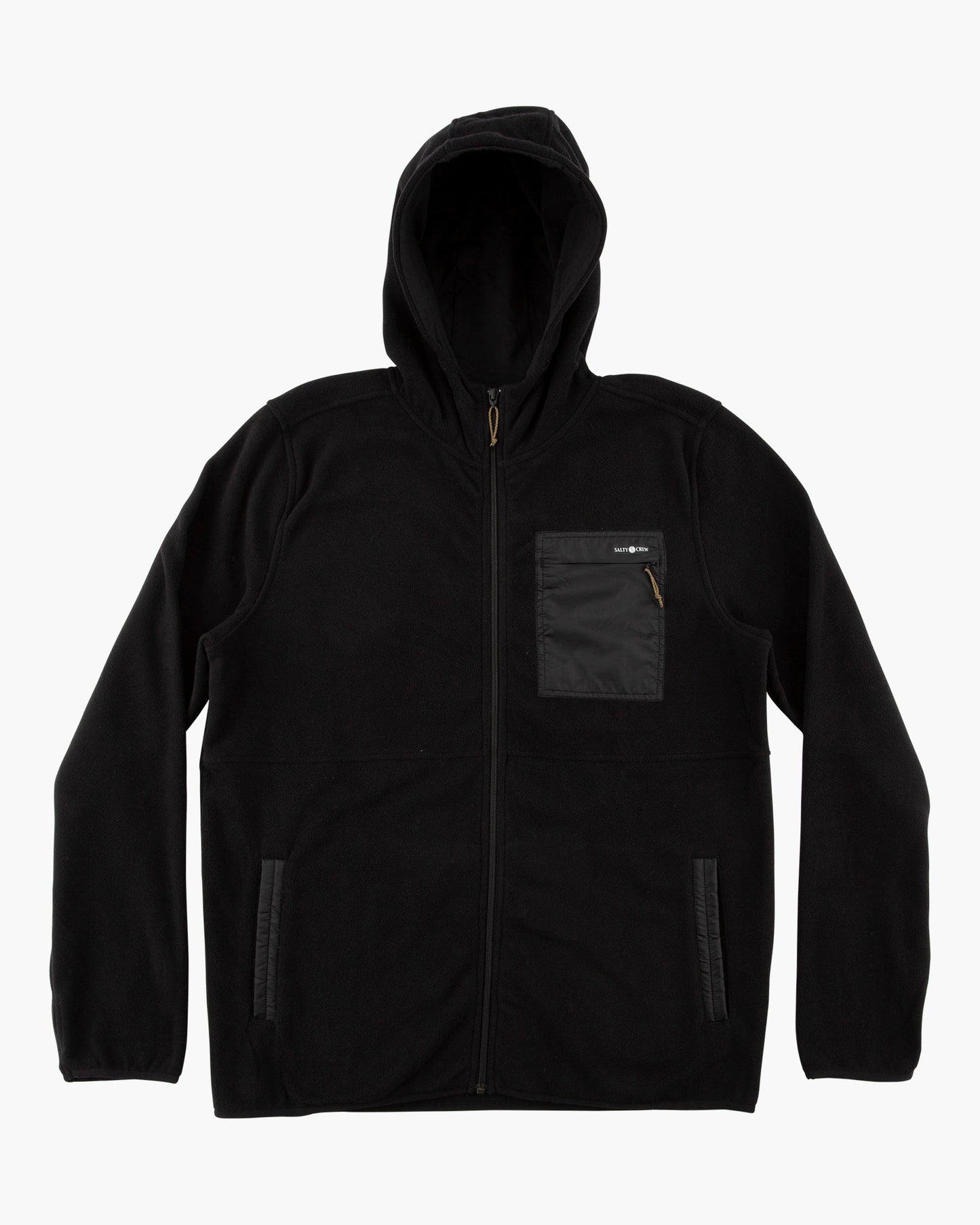 EDGEWATER FULL-ZIP HOODED FL - Black