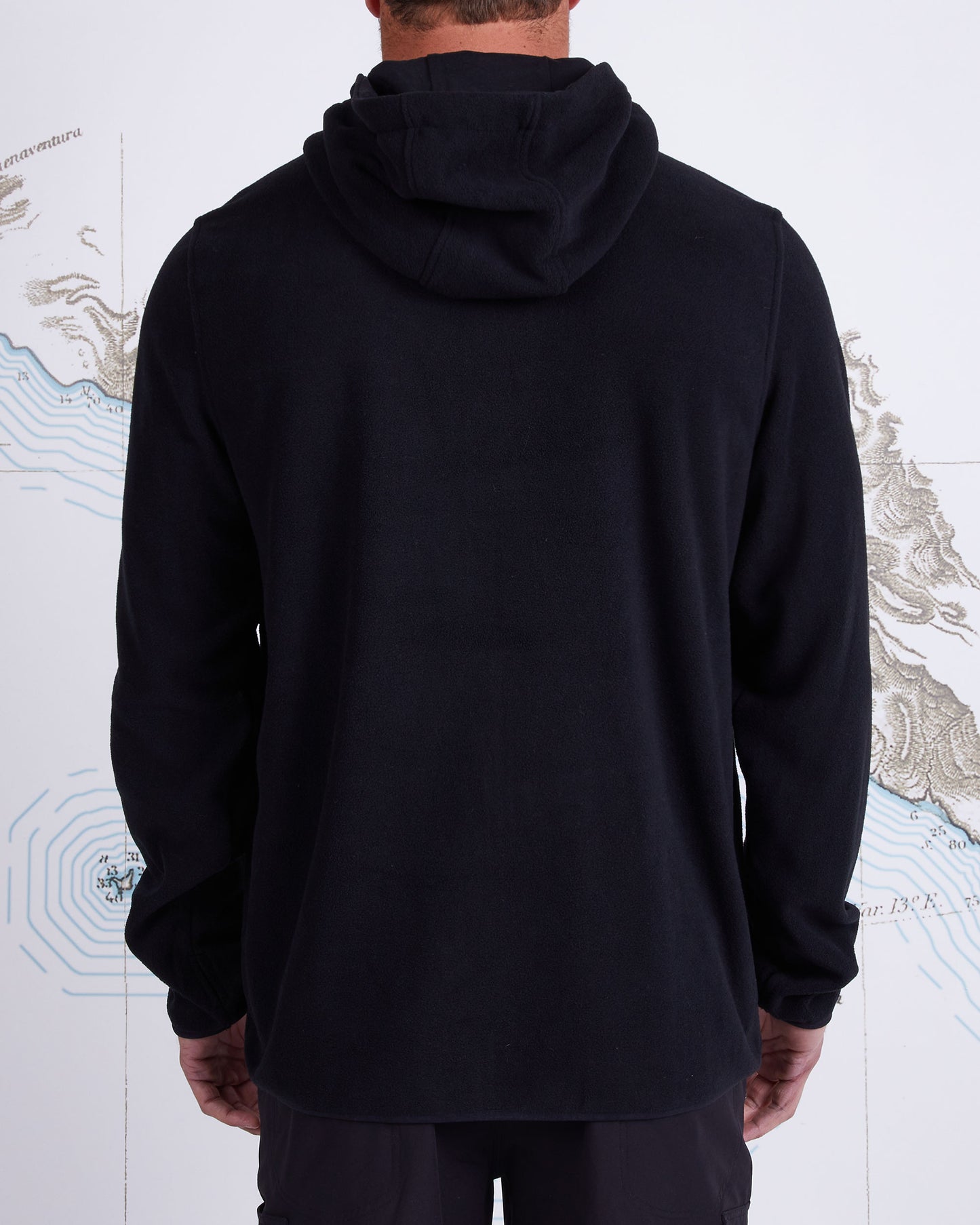 EDGEWATER FULL-ZIP HOODED FL - Black