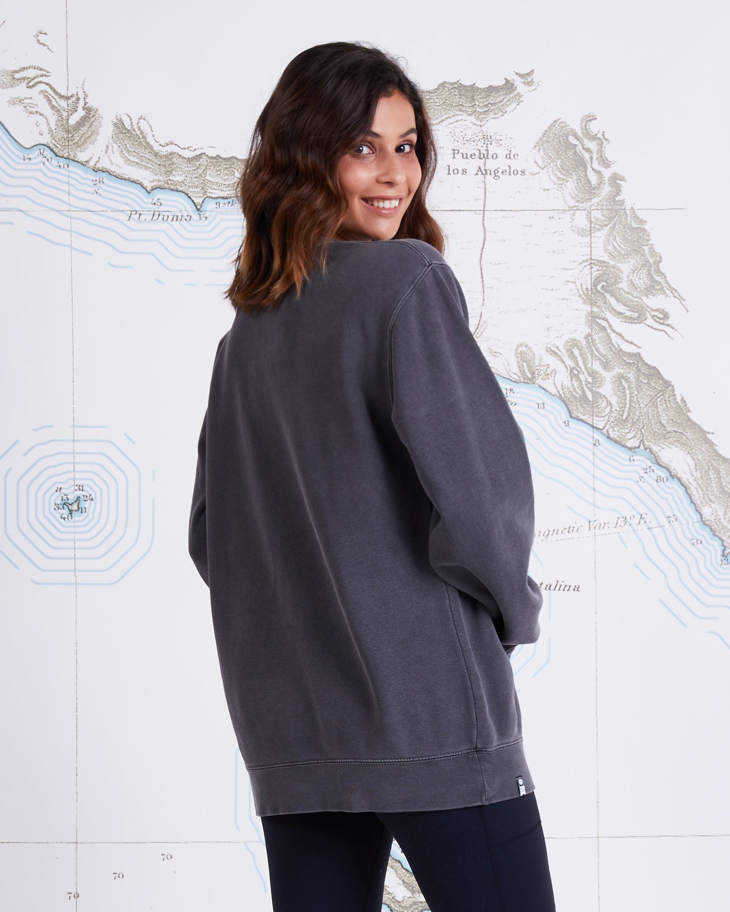 PARADISE BOYFRIEND CREW - Faded Black