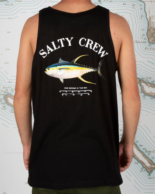 Ahi Mount Tank - Black - Salty Crew Australia