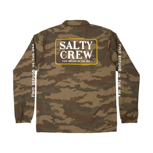 DECKHAND COACHES JACKET - Camo