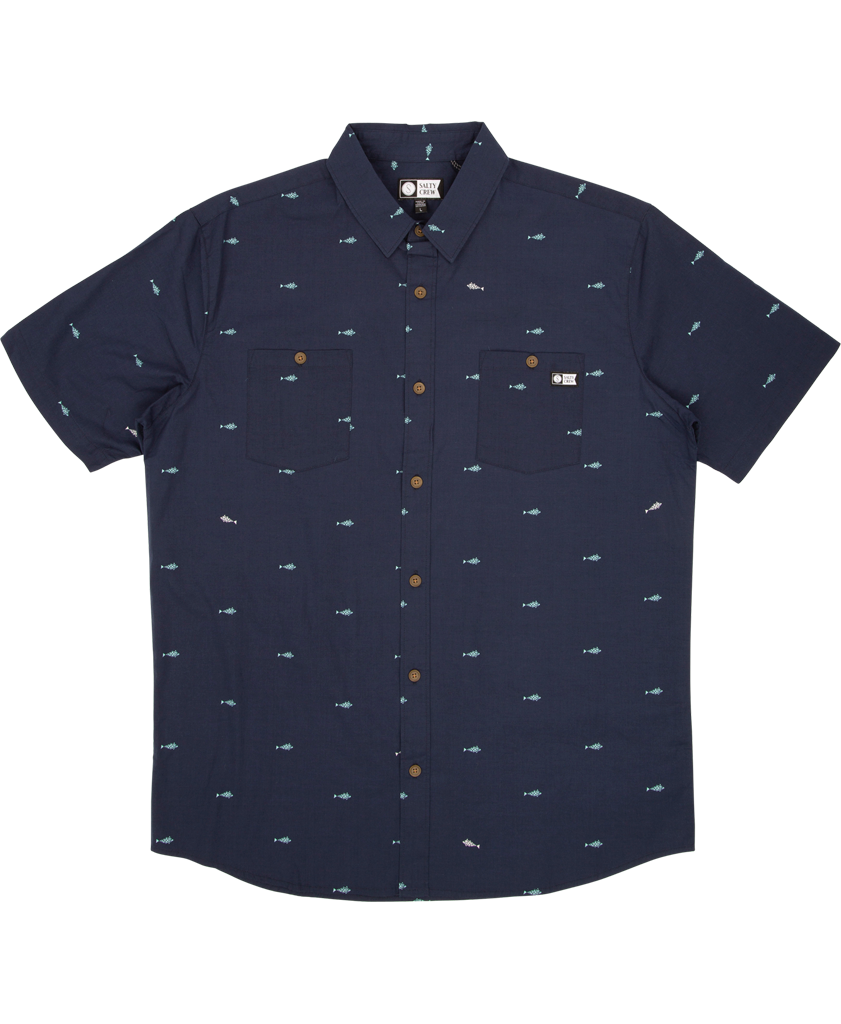 Provisions S/S Woven Tech Shirts - Salty Crew Australia