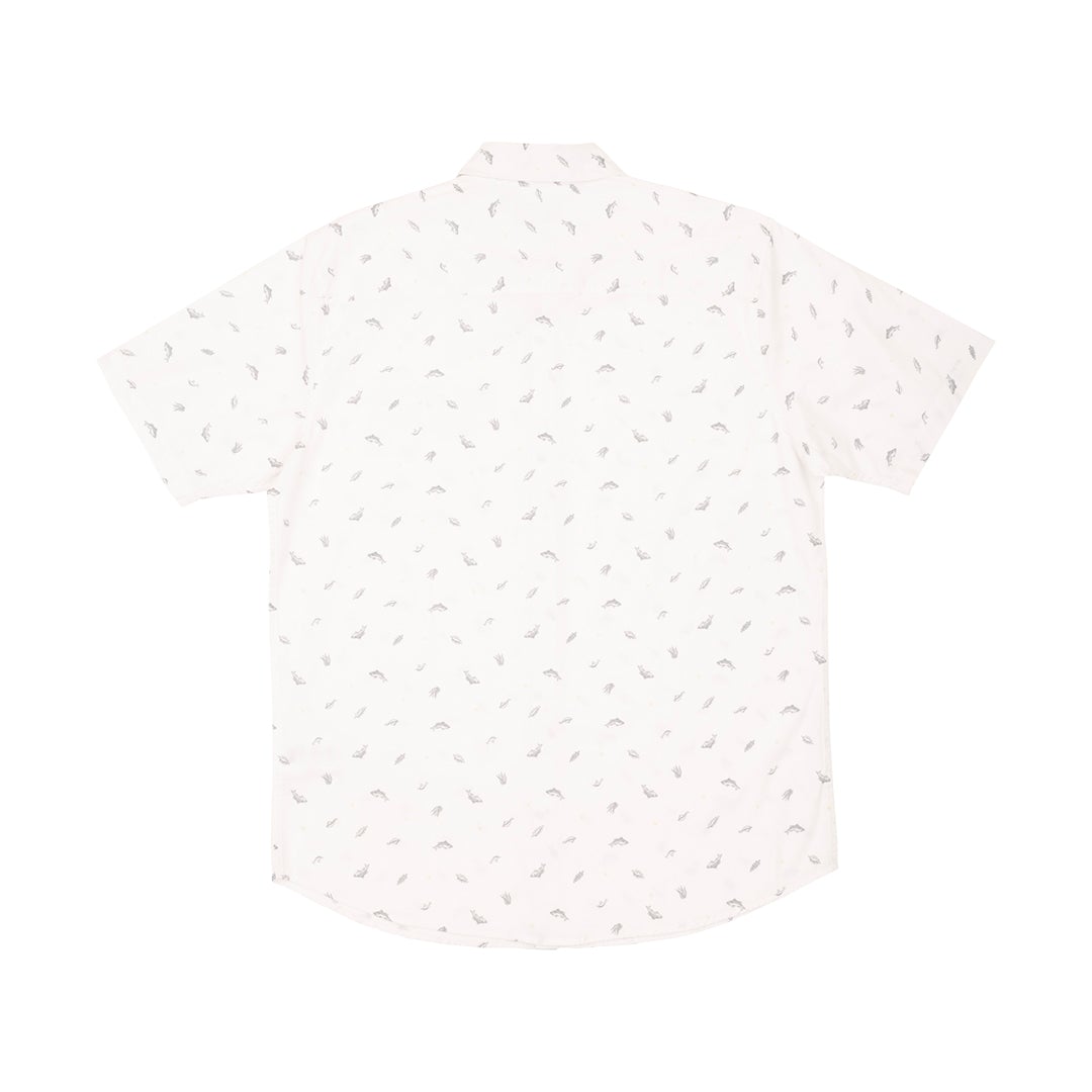 BAY BASS WOVEN - White