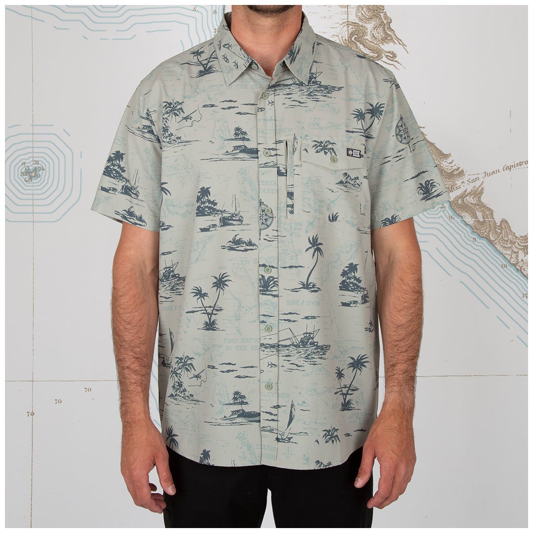 Salty Crew Pinnacle S/S UV Woven Salty Crew Pinnacle S/S UV Woven