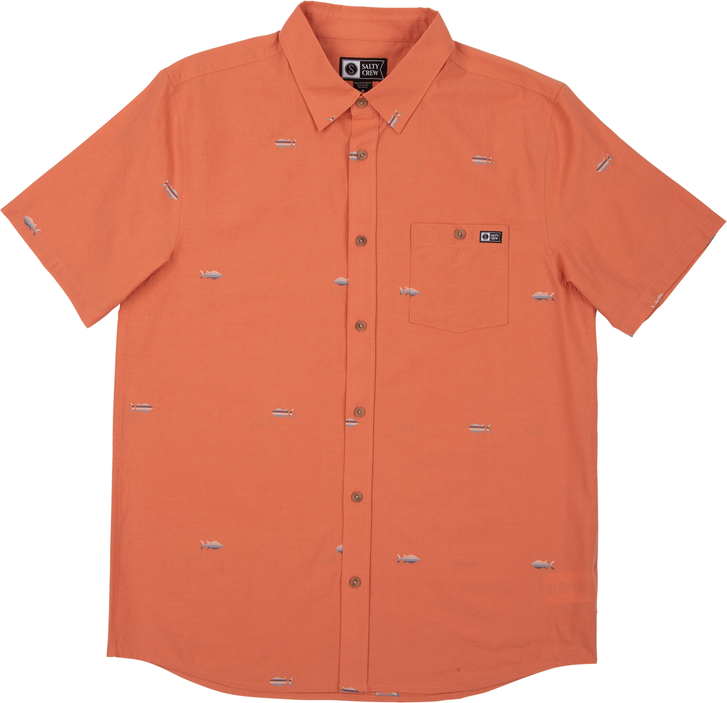 TIGHT LINES S/S WOVEN - Sunburn