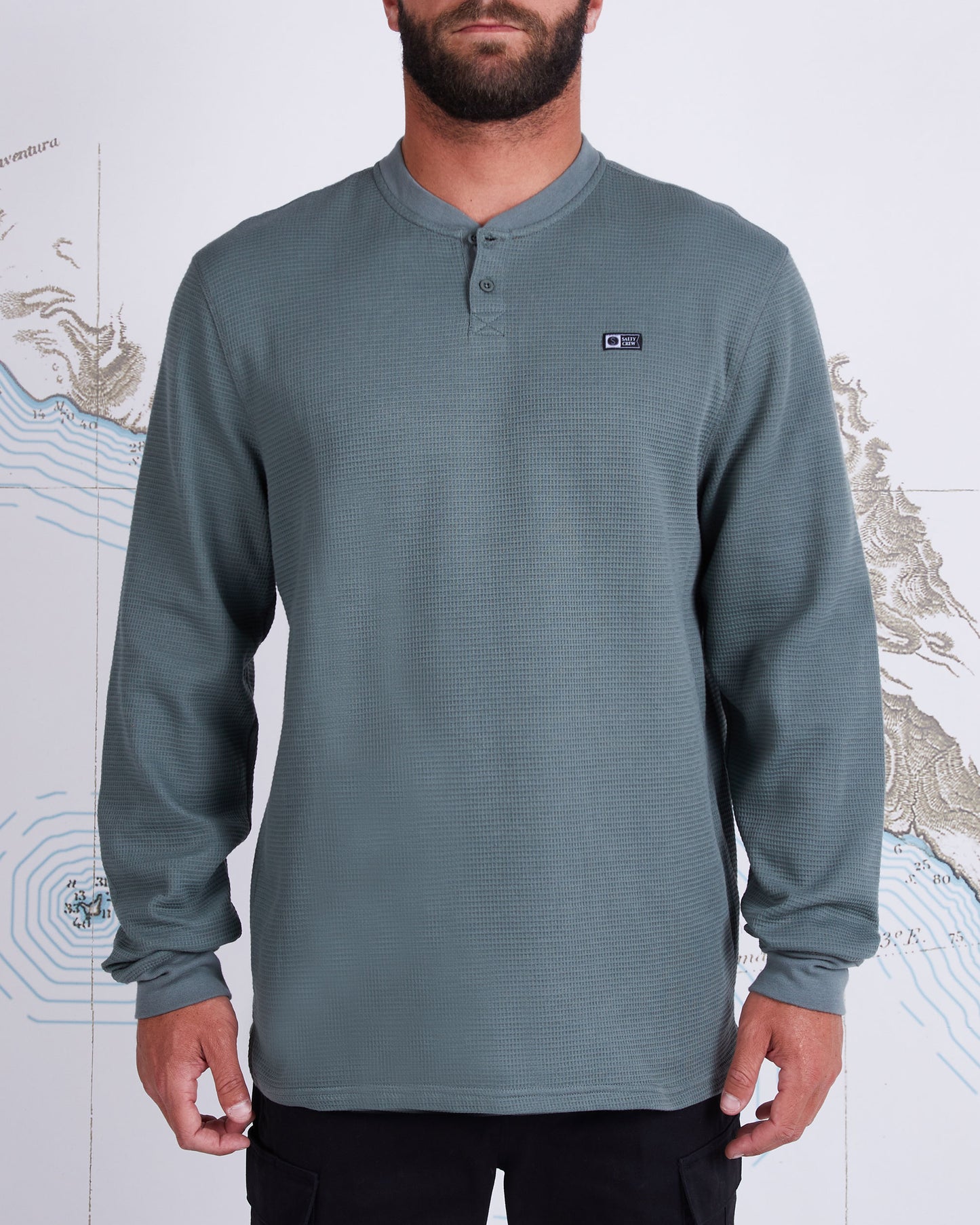 DAYBREAK 2 L/S THERMAL - Moss