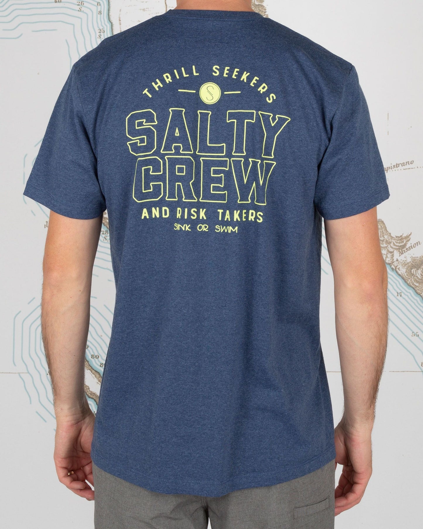 SPINNER STANDARD S/S TEE - Navy Heather