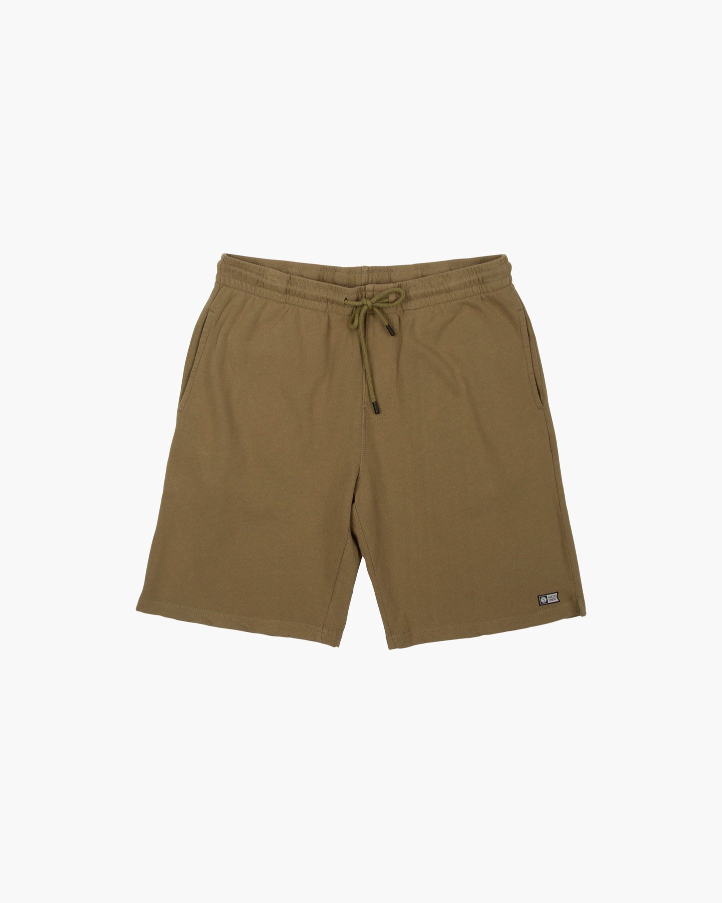 RESIN PIGMENT SWEATSHORT - Dusty Olive