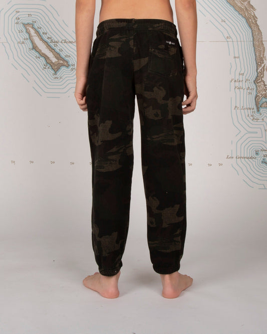 Slow Roll Boys Sweatpant - Camo