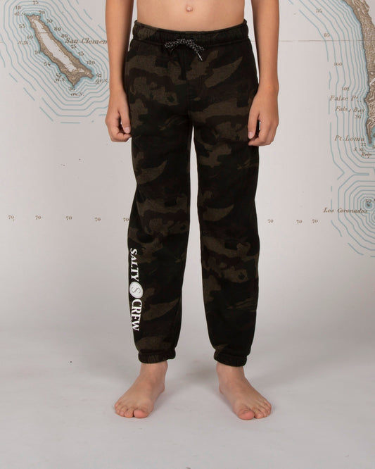 Slow Roll Boys Sweatpant - Camo