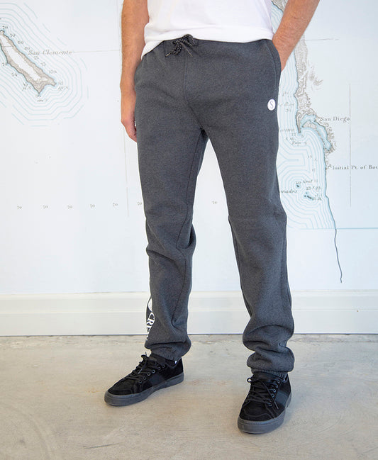 Slow Roll Sweatpant - Black Heather