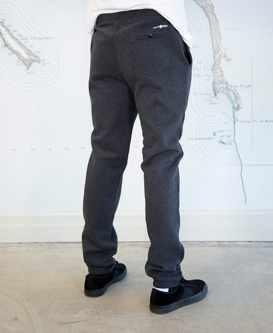 Slow Roll Sweatpant - Black Heather