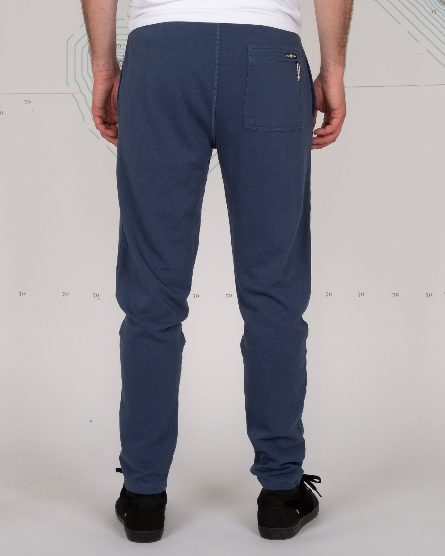 RESIN PIGMENT SWEATPANT - Denim