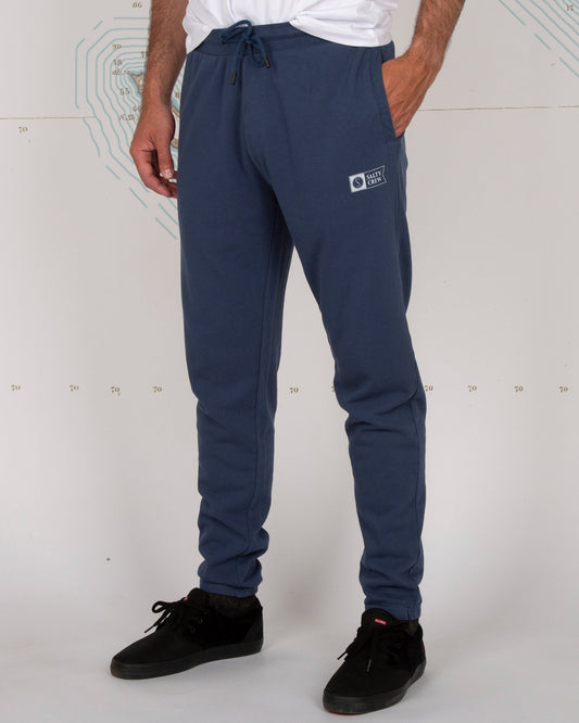 RESIN PIGMENT SWEATPANT - Denim