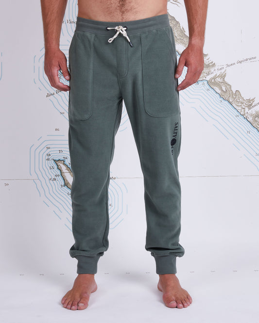 EDGEWATER POLAR FLEECE PANT - FATIGUE GREEN