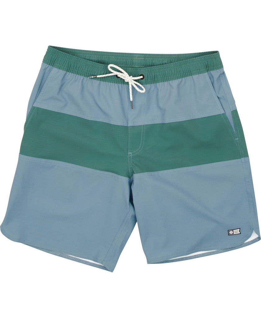 Beacons Elastic Boardshort - Blue