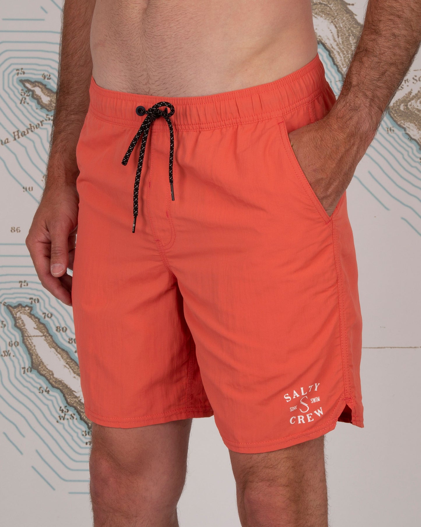 QUIVER ELASTIC BOARDSHORT - Neo Coral