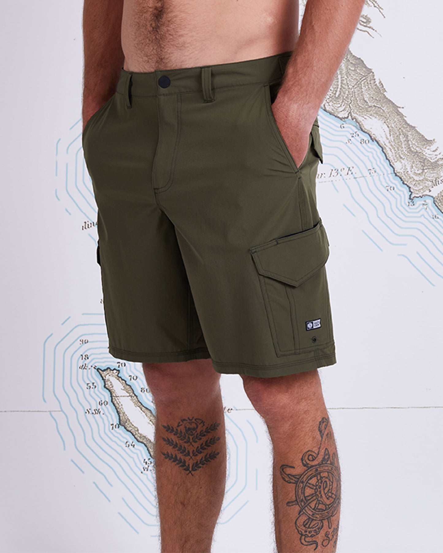 DEEP SEA III CARGO SHORT - Military