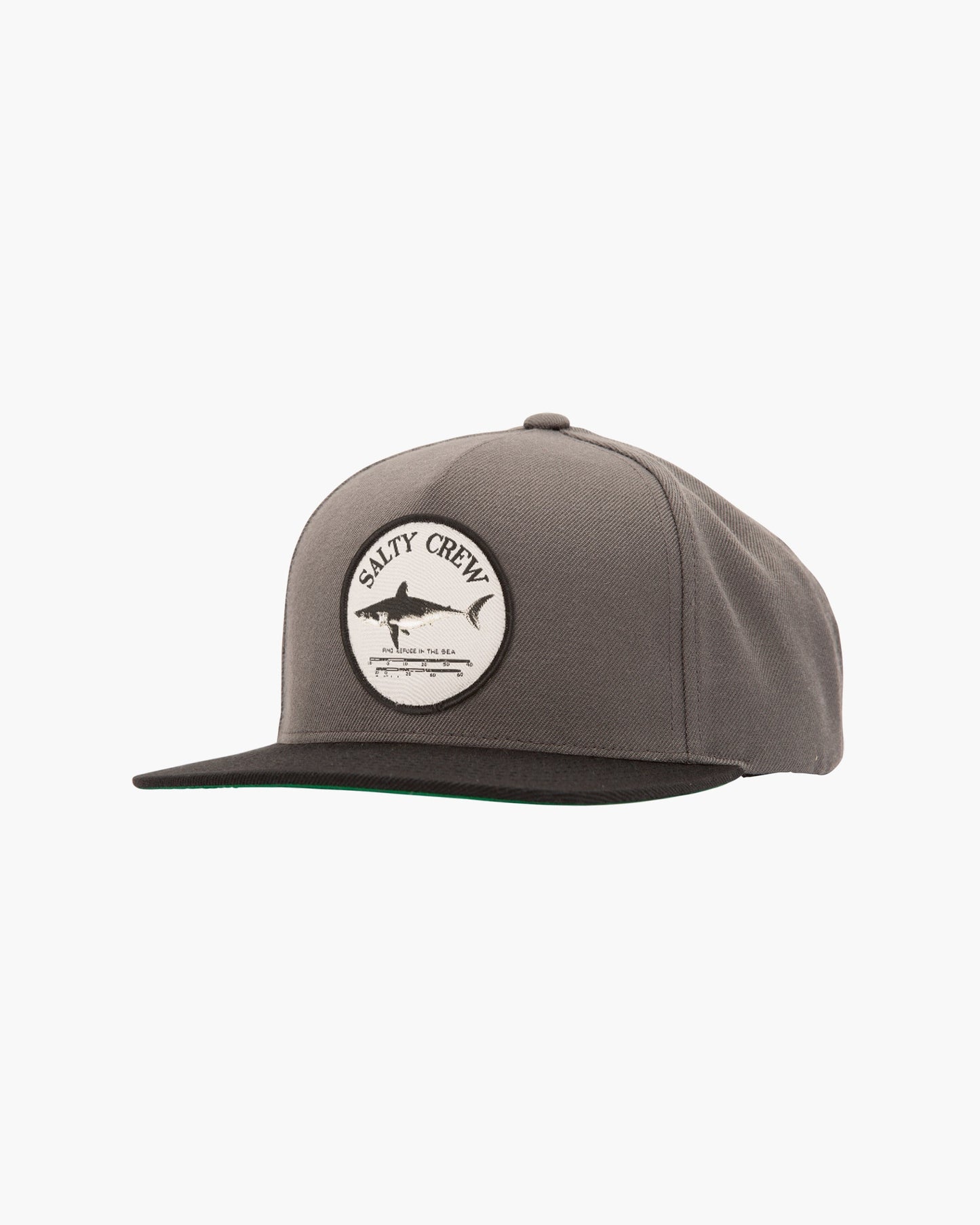 Bruce 6 Panel - Dark Heather /Black