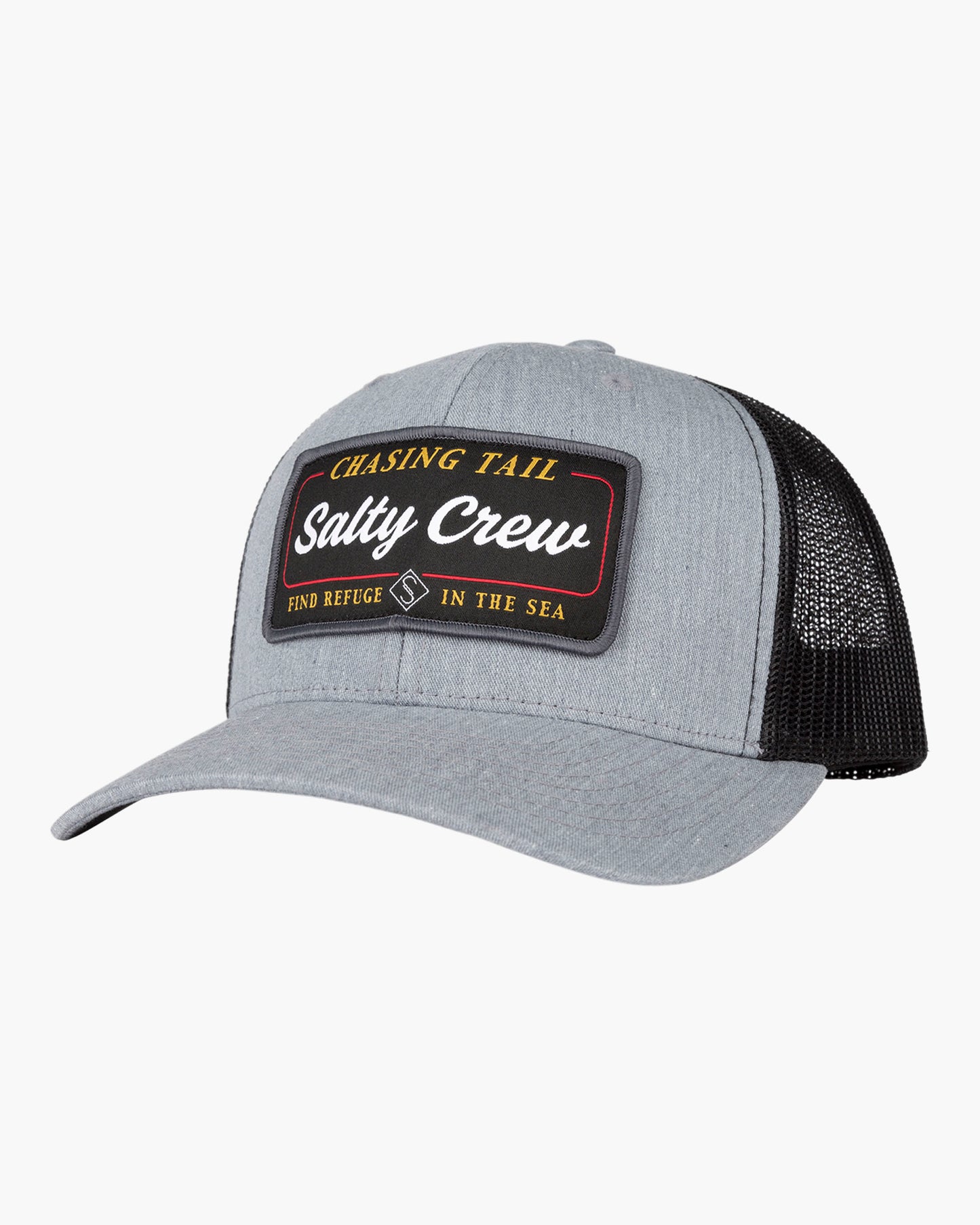 MARINA RETRO TRUCKER - Heather Grey/Black