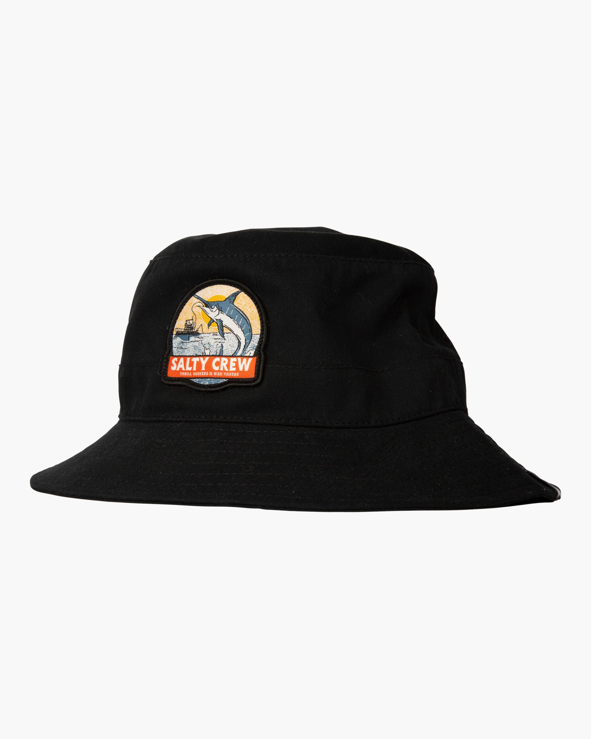 DEEP DROP BUCKET HAT Black Salty Crew AU