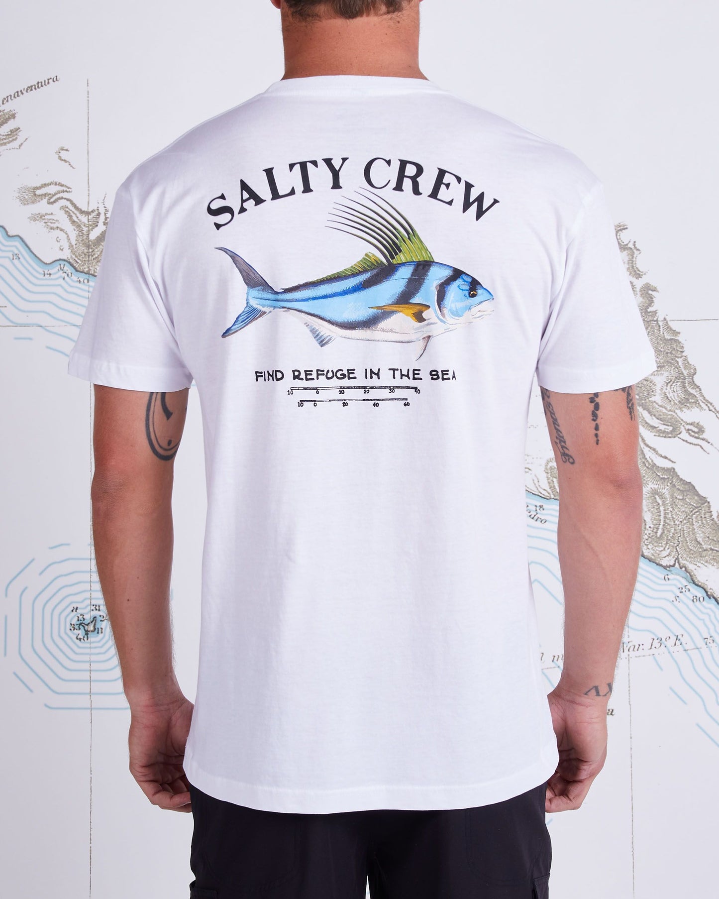 ROOSTER PREMIUM S/S TEE - White