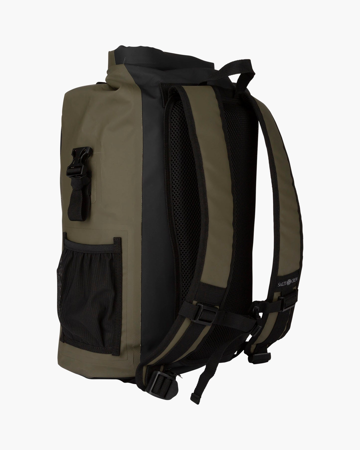 VOYAGER ROLL TOP BACKPACK - Black/Military