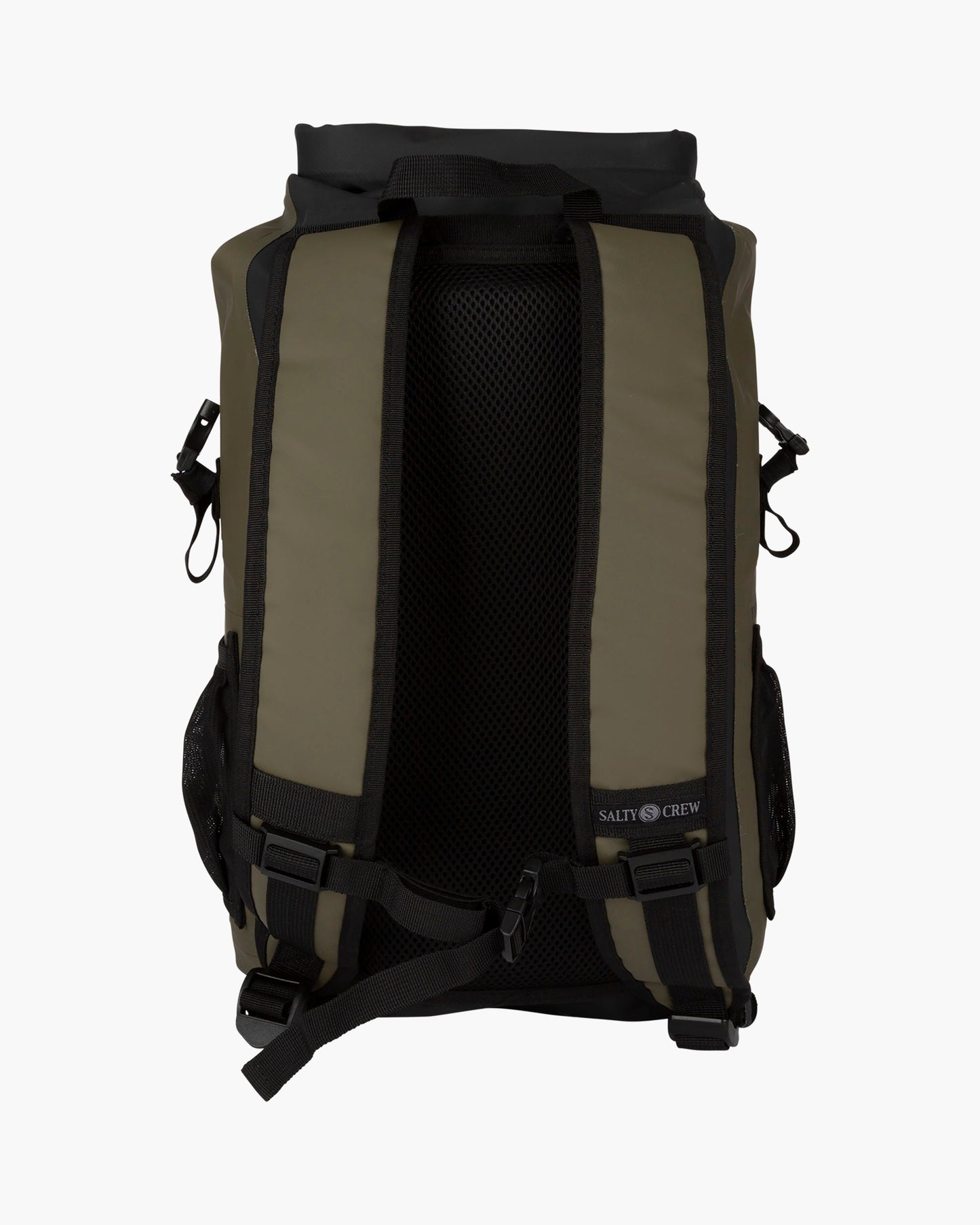 VOYAGER ROLL TOP BACKPACK - Black/Military