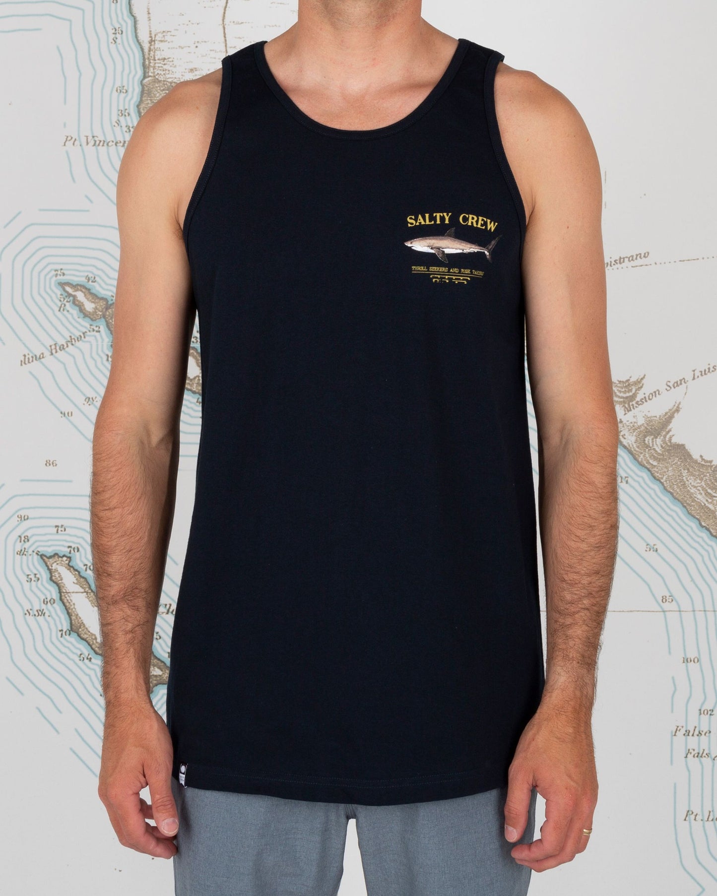 Bruce Tank - Navy