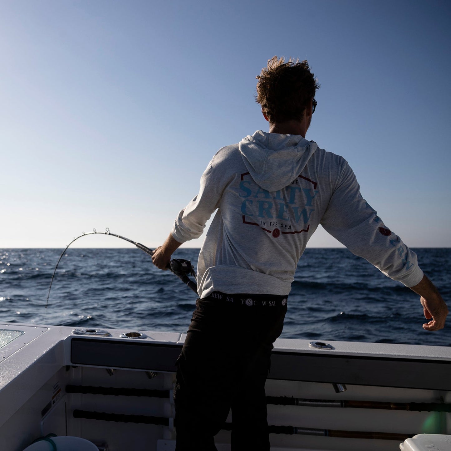 Skipjack Hood Tech Tee