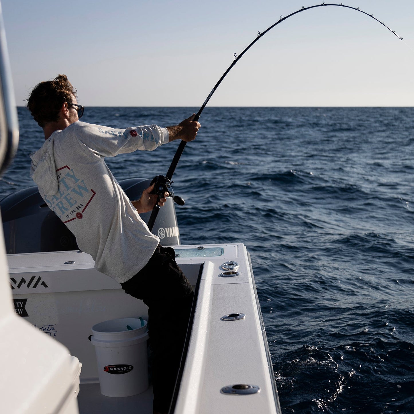 Skipjack Hood Tech Tee