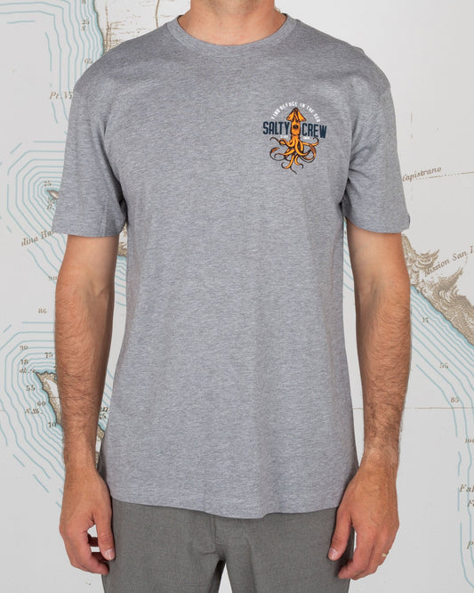 COLOSSAL PREMIUM S/S TEE - Athletic Heather