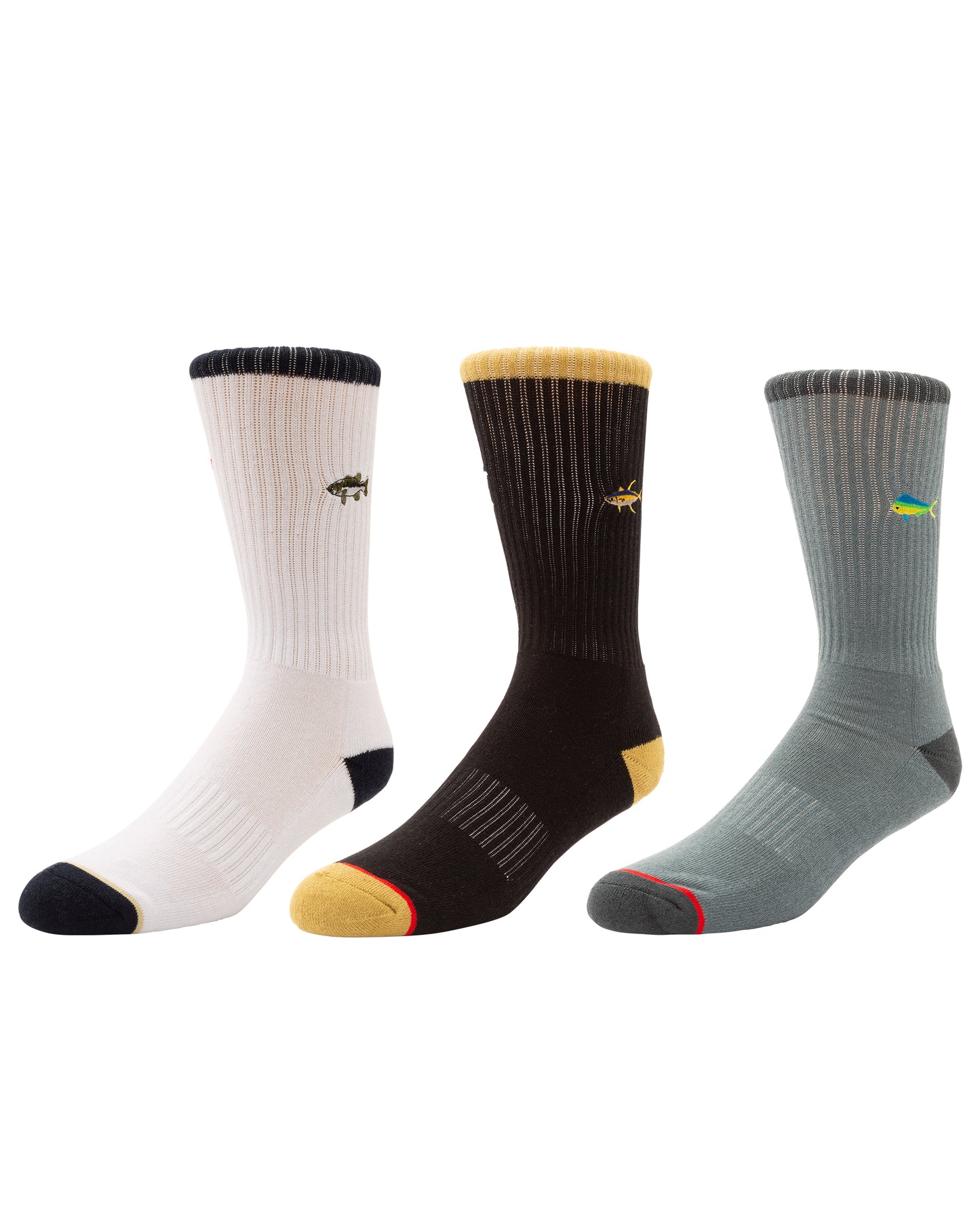 FISHSTICKS 3 PACK SOCKS - ASSORTED