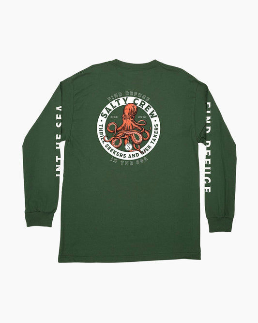 Deep Reach L/S Tee - Spruce