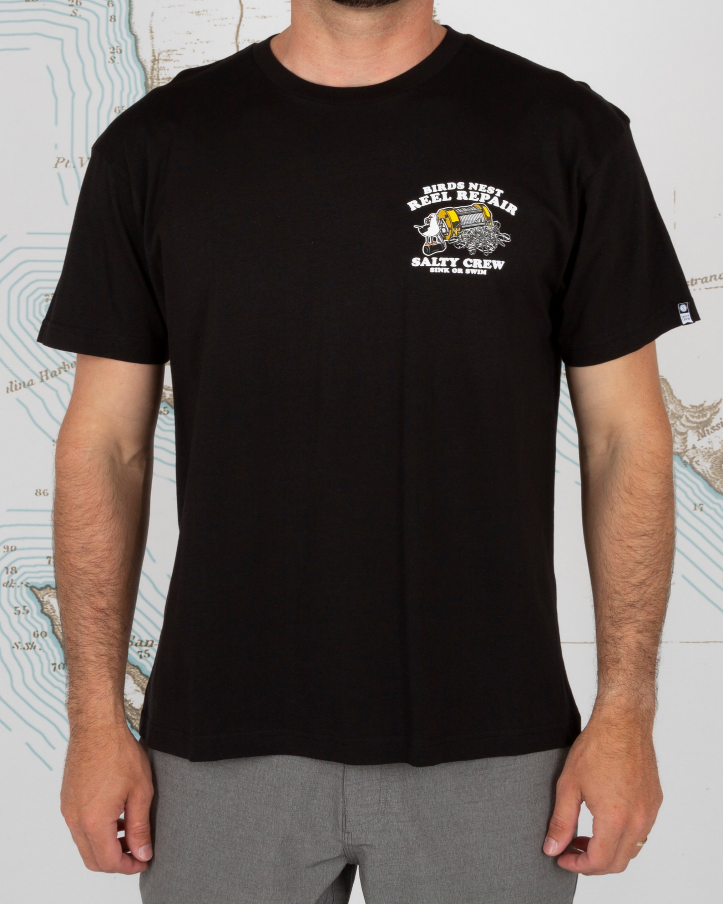 BIRDSNEST PREMIUM S/S TEE - Black