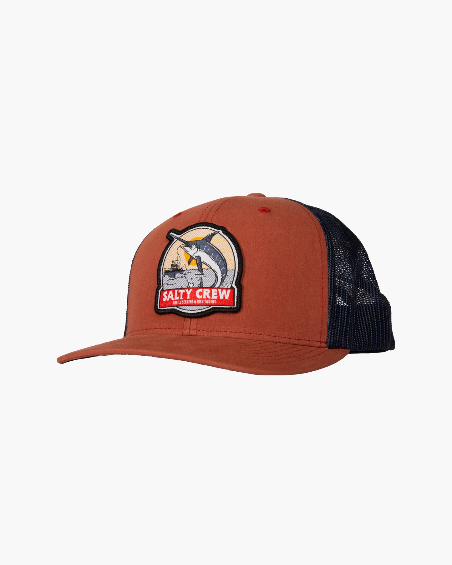 DEEP DROP RETRO TRUCKER - Rust Navy