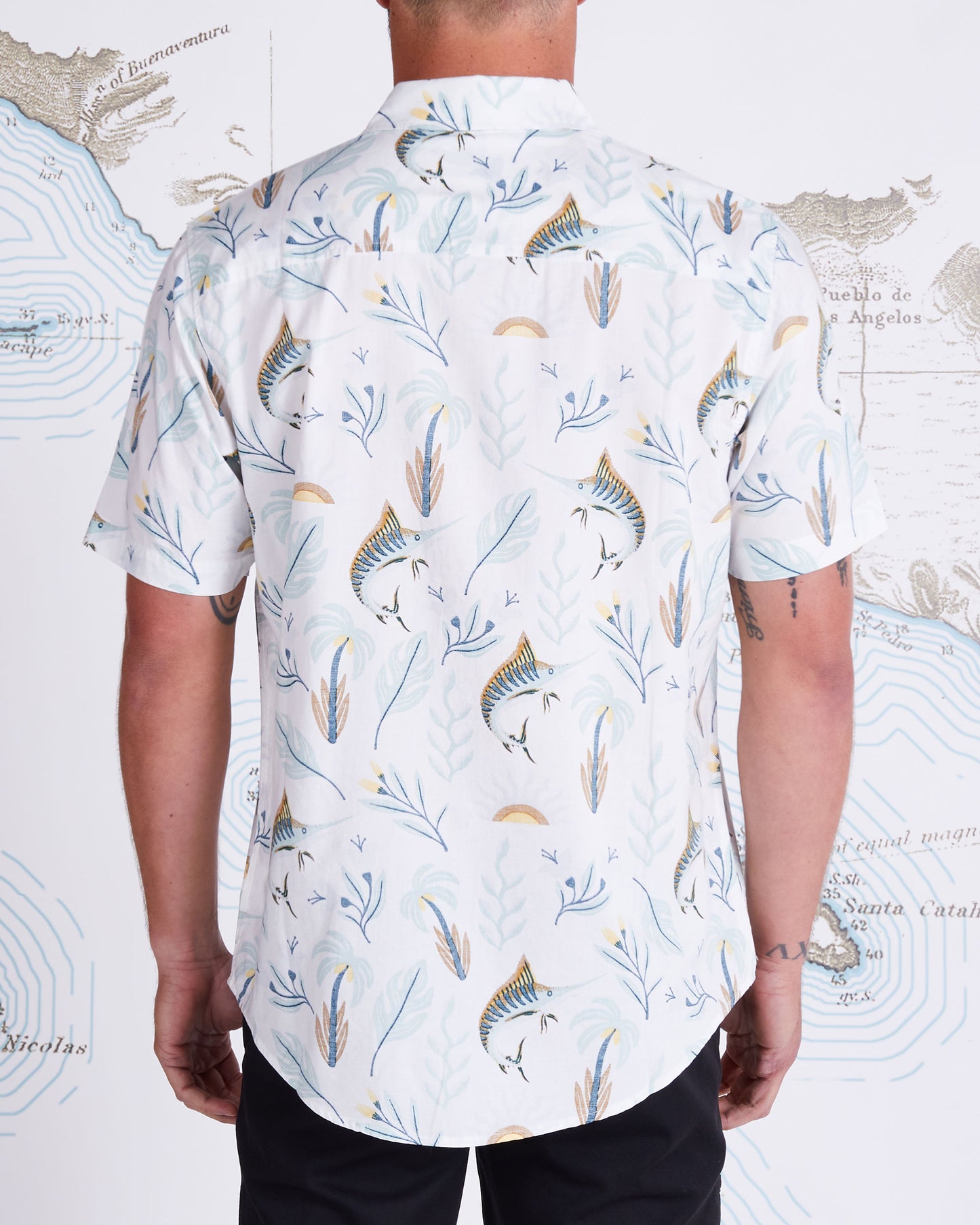 HODAD SS WOVEN - Stone