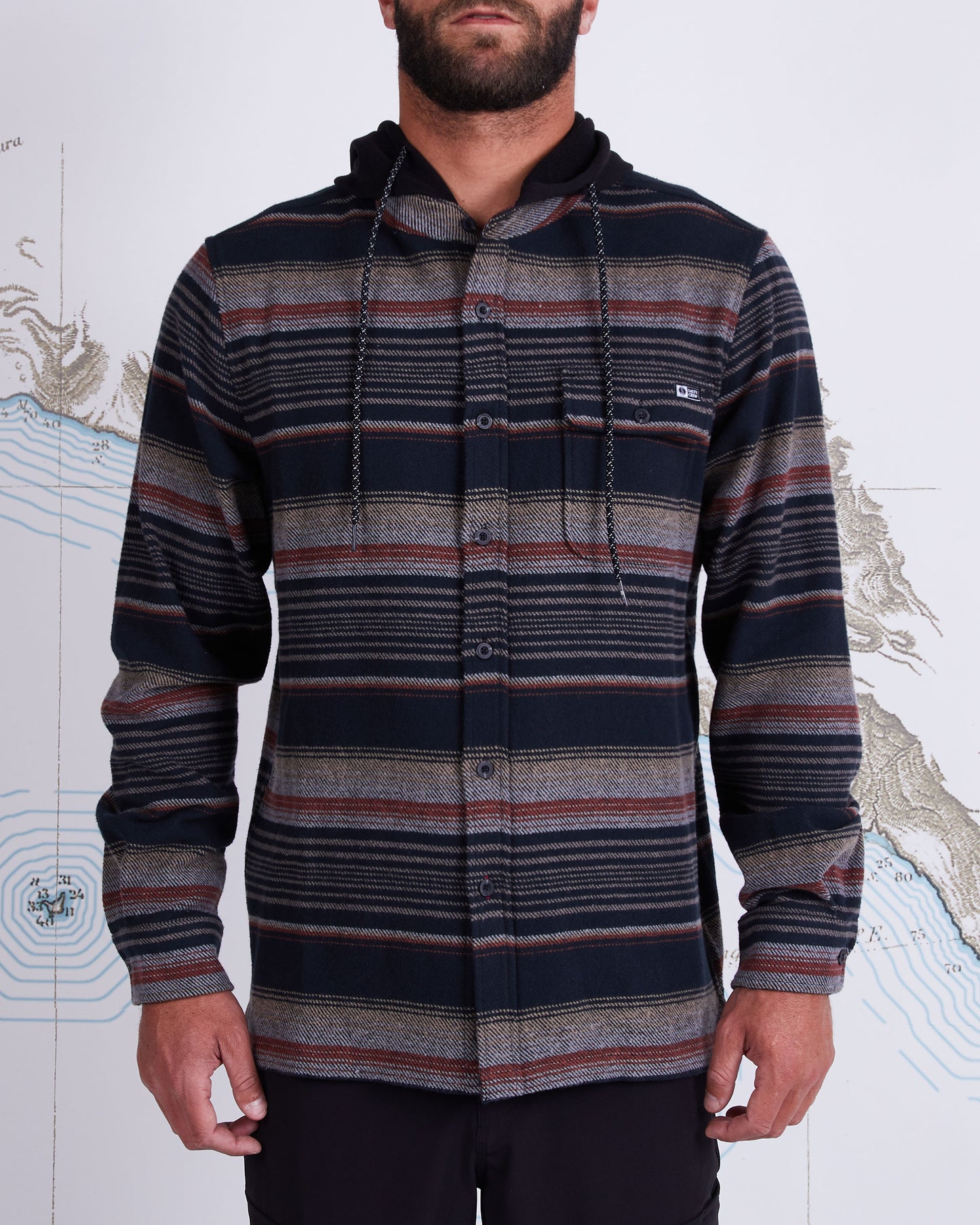 MAINLAND FLANNEL - Black