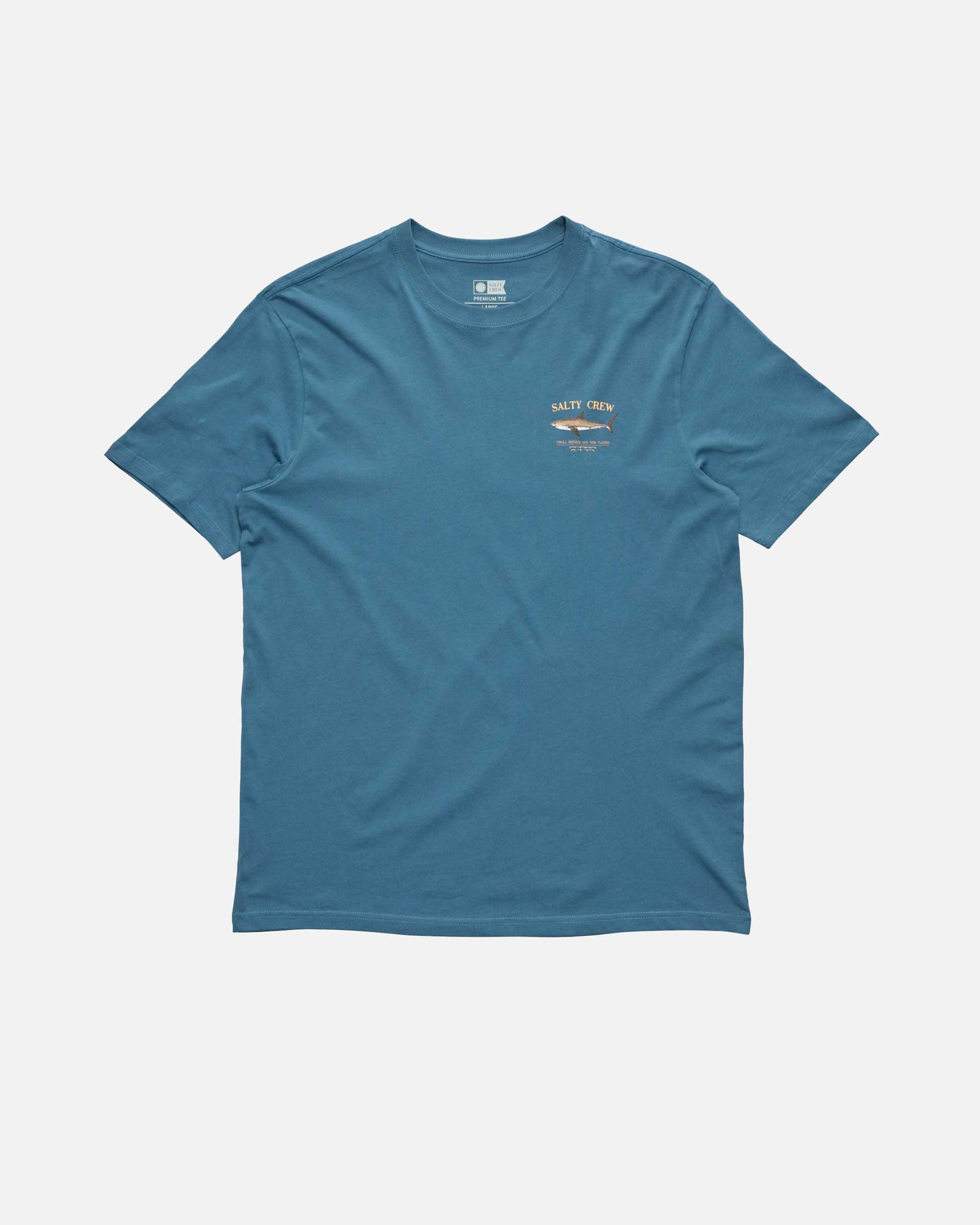 Bruce Premium SS Tee - Cast Blue | Salty Crew Australia