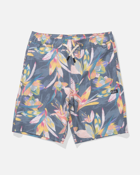 Crew Boys Volley Boardshort - Dark Shadow | Salty Crew Australia