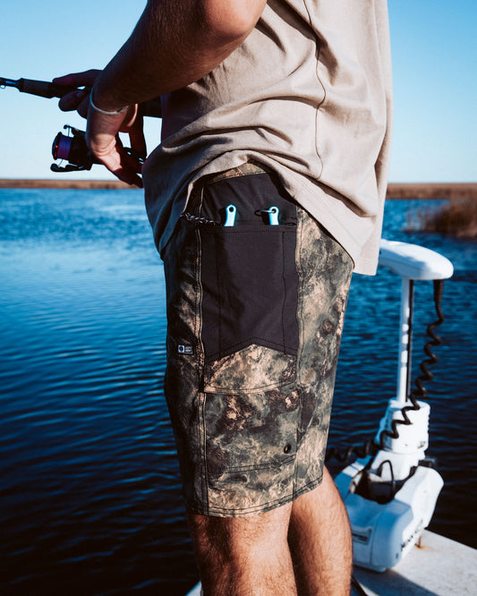 Flagship Boatshort - Deep Forest - Salty Crew Australia