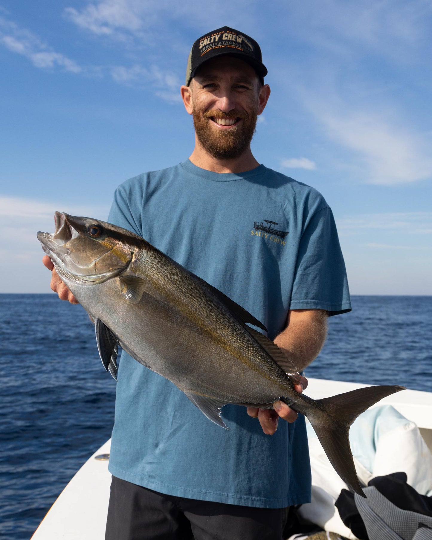 Panga Sketch Premium SS Tee - Storm